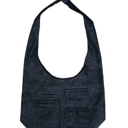 FADED BLACK UTILITY BAG